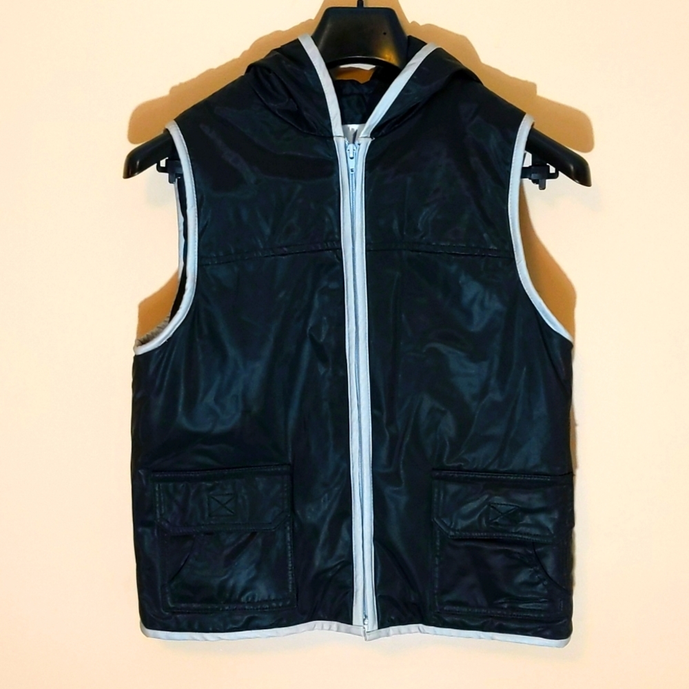 Highway Sport|Black Zippered Water Resistant Utility Vest With 4 Front Pockets